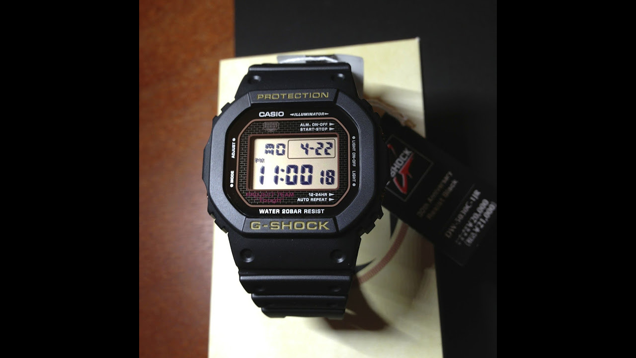 DW-5030C 30th Anniversary Resist Black Collection Project Team