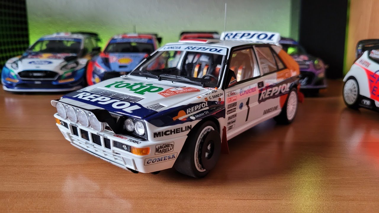Lancia Delta HF Integrale 1:18 Kyosho - YouTube
