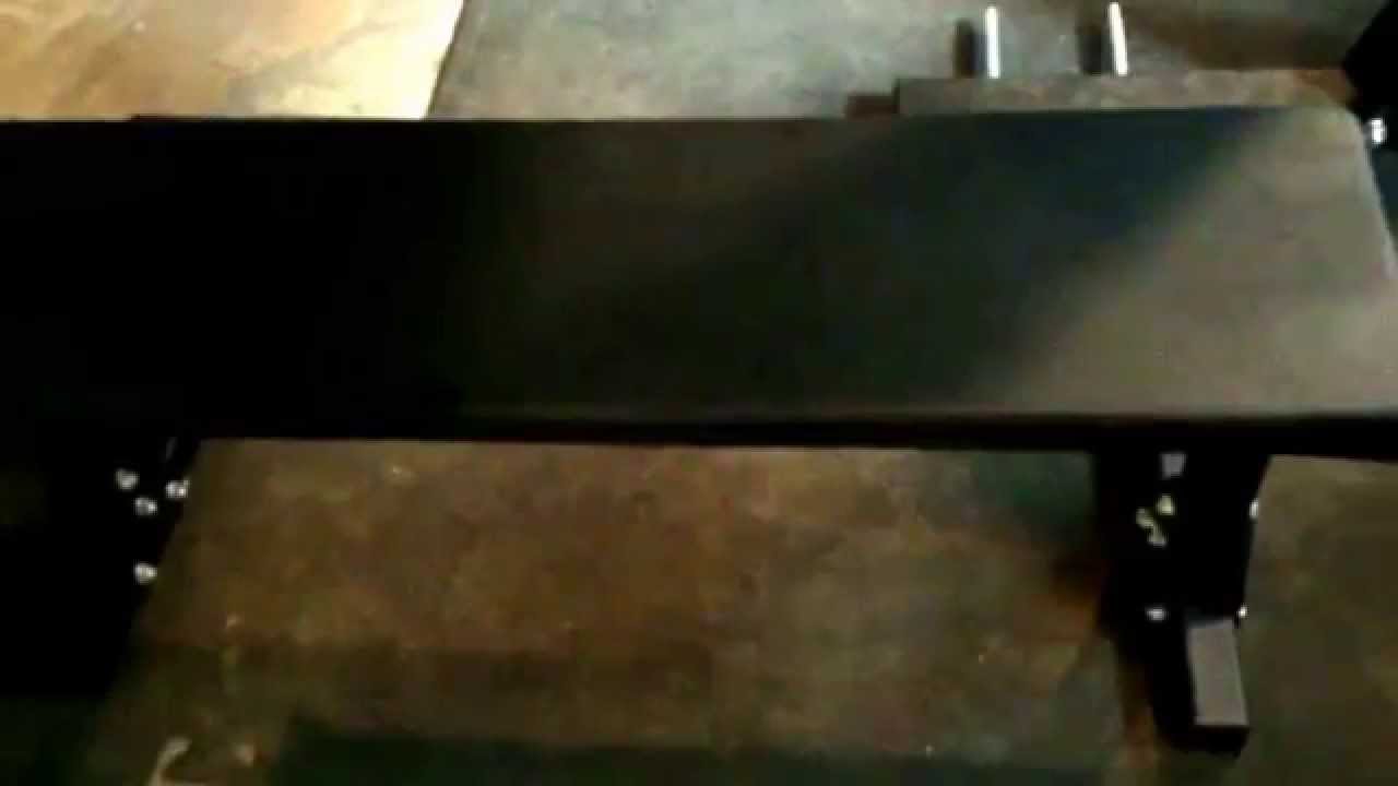 Rogue Bolt Together Utility Bench Review | Home Gym Addict - YouTube