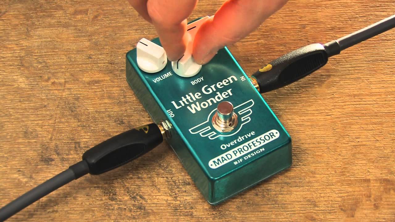 Mad Professor Little Green Wonder video review demo Guitarist