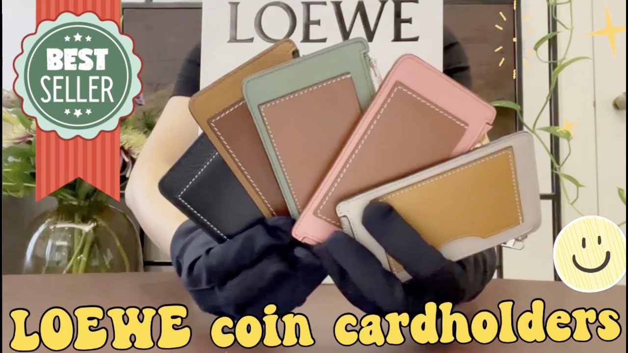 ロエベ】 コイン カードホルダー ソフト グレイン カーフスキン LOEWE