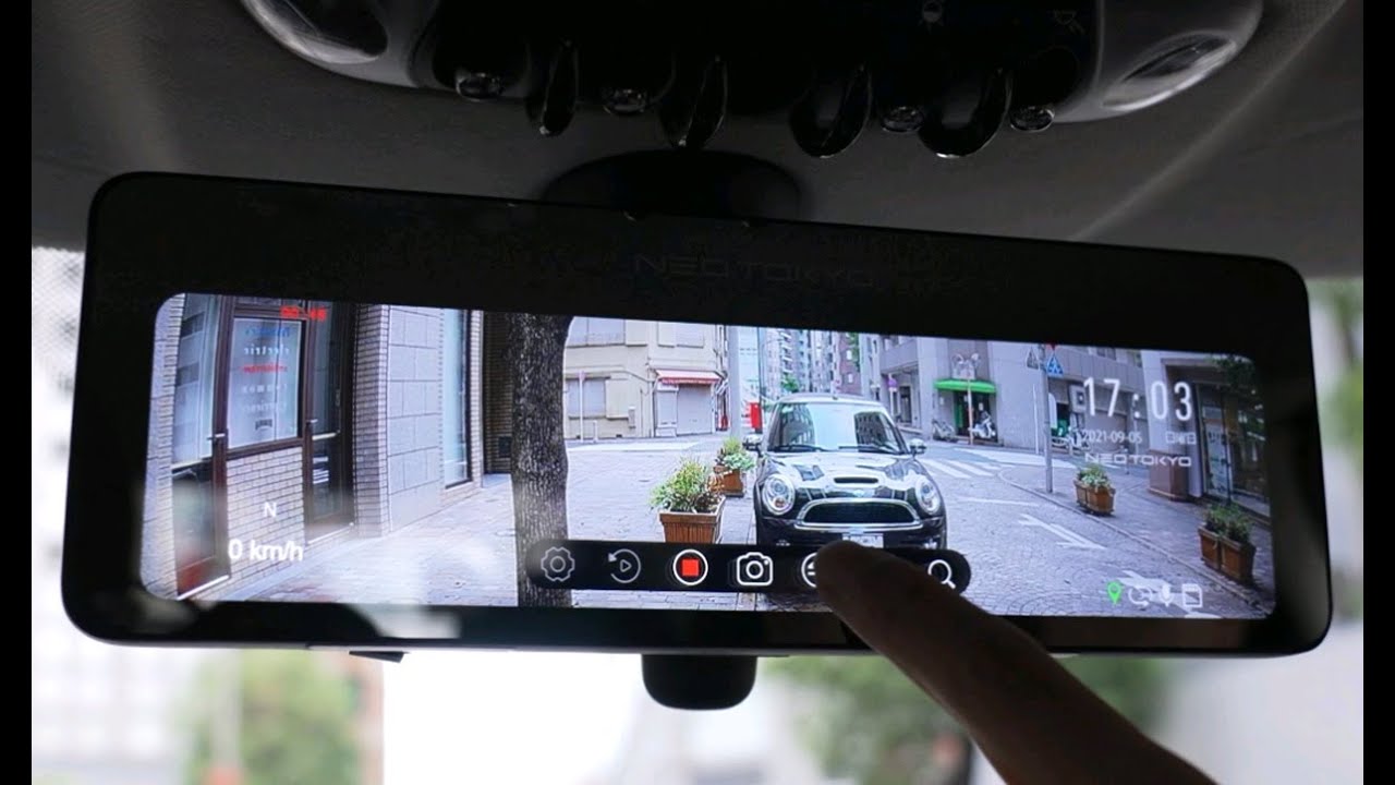 Extend12 ミラー型ドライブレコーダー 未使用品 Extend12 ミラー型