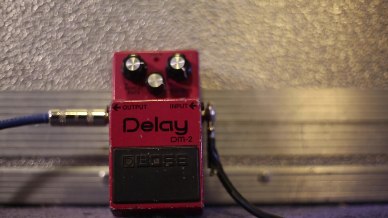 Vintage Boss DM-2 Demo - YouTube