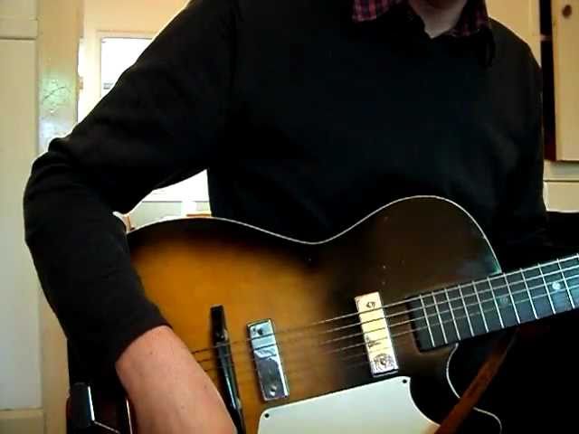 1960 Silvertone Stratotone 1421 pt. 1 - YouTube
