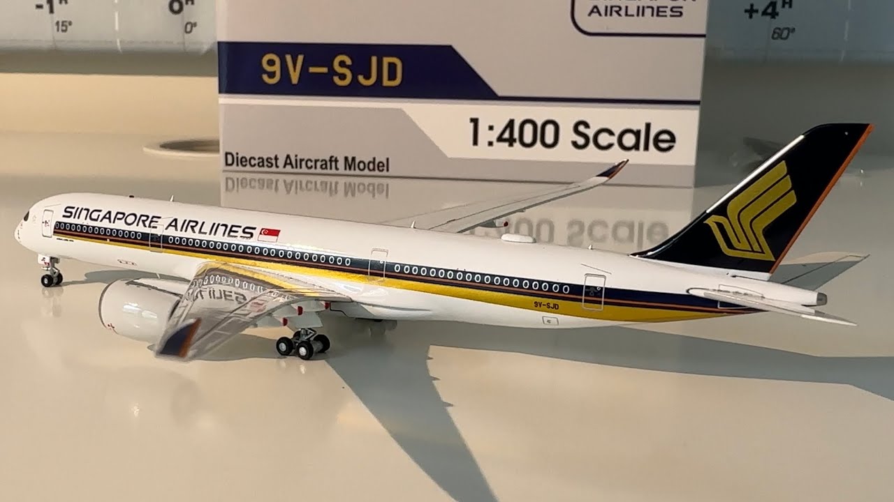 Singapore Airlines Airbus A350-900 | Aviation400 | 1:400 - YouTube