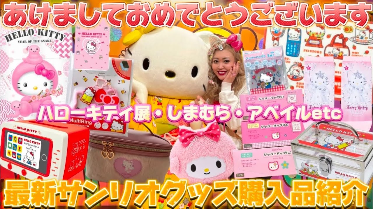 Happy New Year] Introducing the latest Sanrio goods that I bought