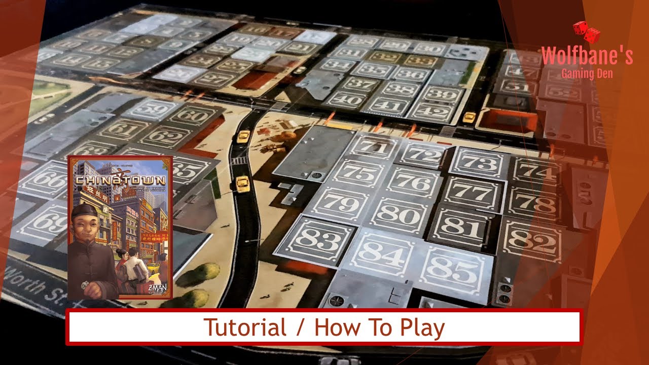 Chinatown [Board Game] - Tutorial / How To Play with Examples