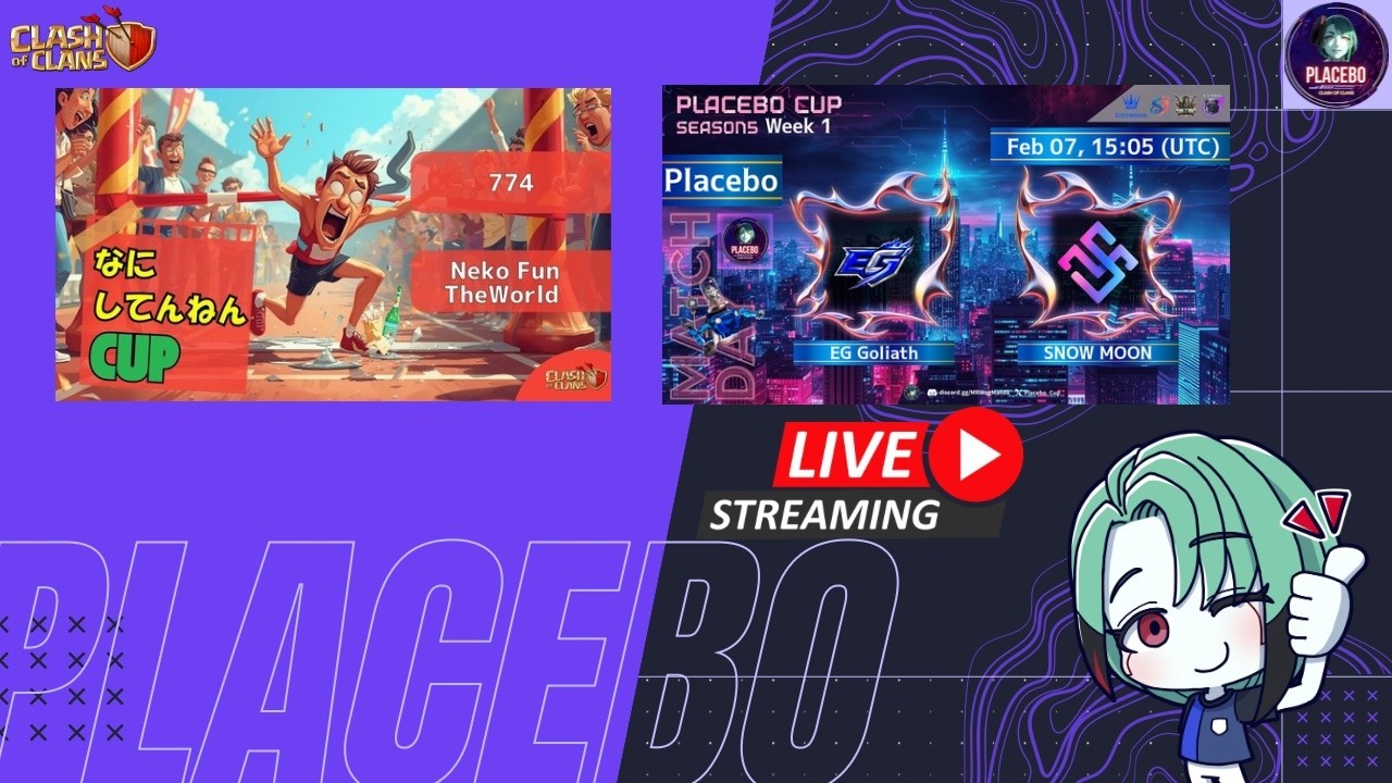 クラクラ】774 vs Neko Fun The World なにしてんねんCUP | EG Goliath