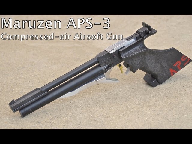 Maruzen APS-3 Compressed-air Airsoft Gun マルゼンAPS-3 - YouTube