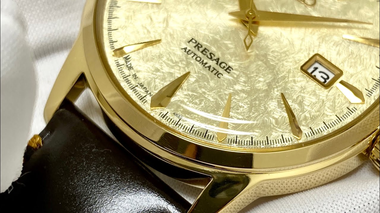 SEIKO PRESAGE【SARY208】セイコー プレザージュ - YouTube