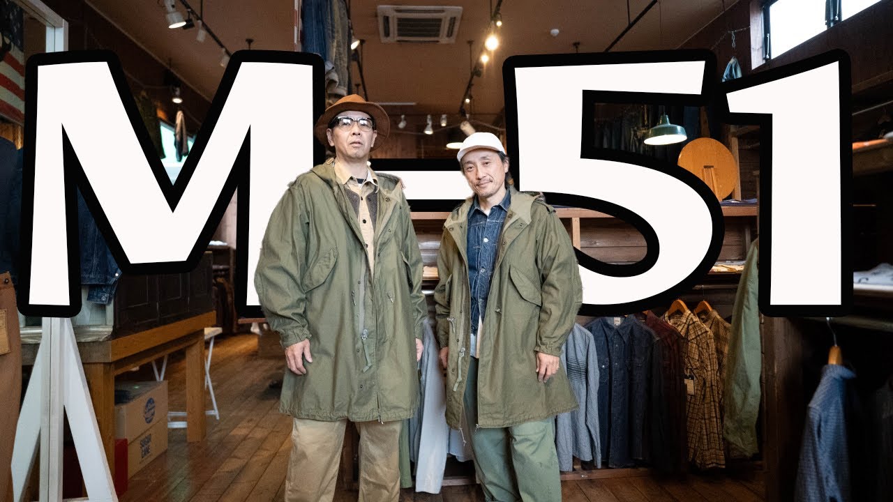 Buzz Rickson's M-51 hoodie! Wear it in style with this oversized