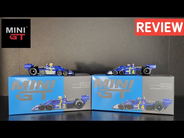 Mini GT - Tyrrell P34 Winner & 2nd Place Swedish GP - MGT00583
