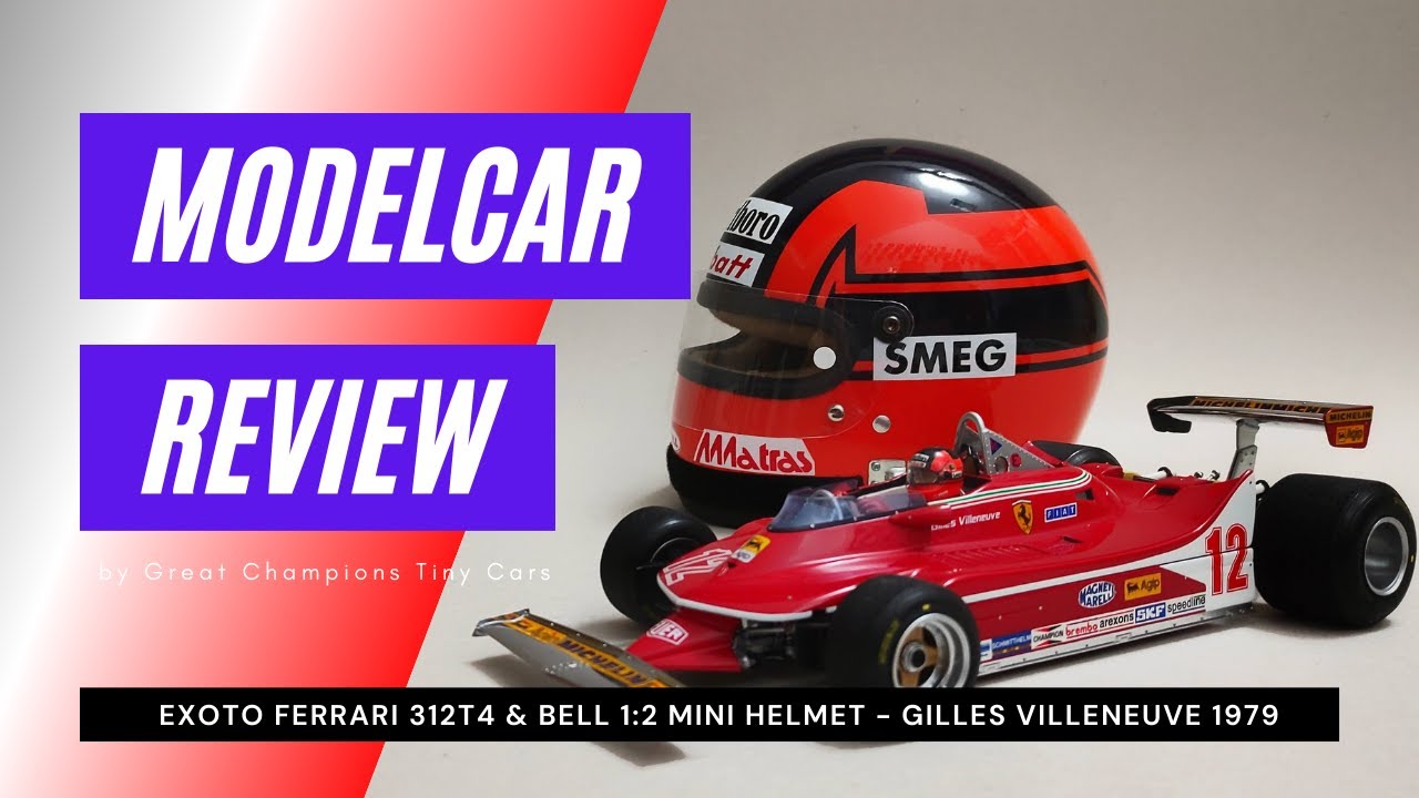 REVIEW Exoto 1:18 Diecast Ferrari 312T4 F1 modelcar, Gilles