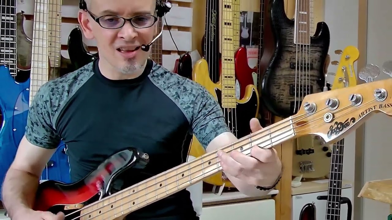 VINTAGE JAPANESE BASSES: Joodee Artist Bass, Circa 1980: BASS