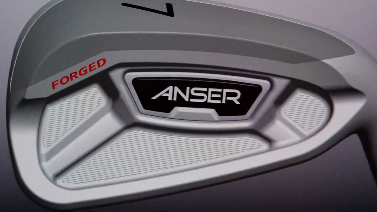Here are the New Ping Anser Forged Irons with Dual Performance