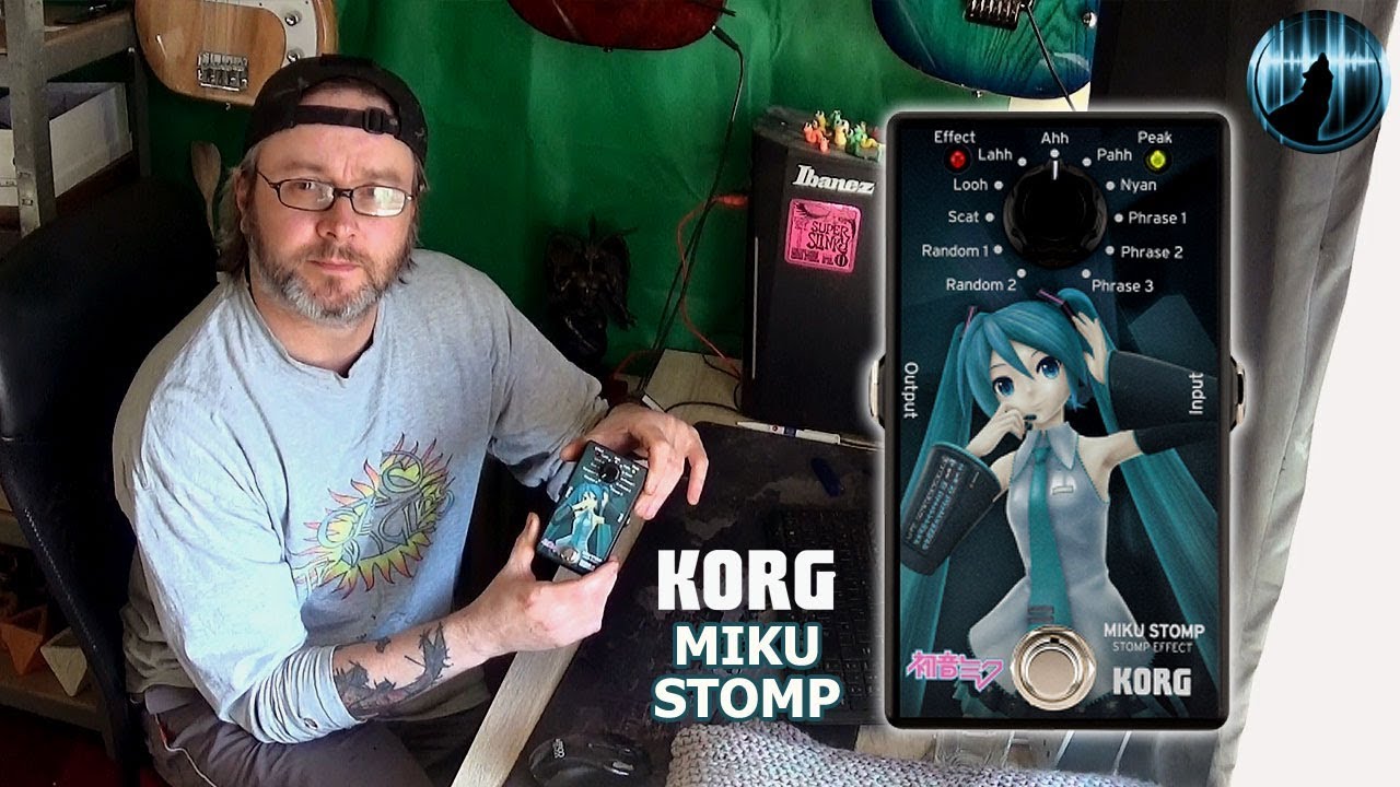 Korg Miku Stomp Guitar Pedal Review & Demo - YouTube