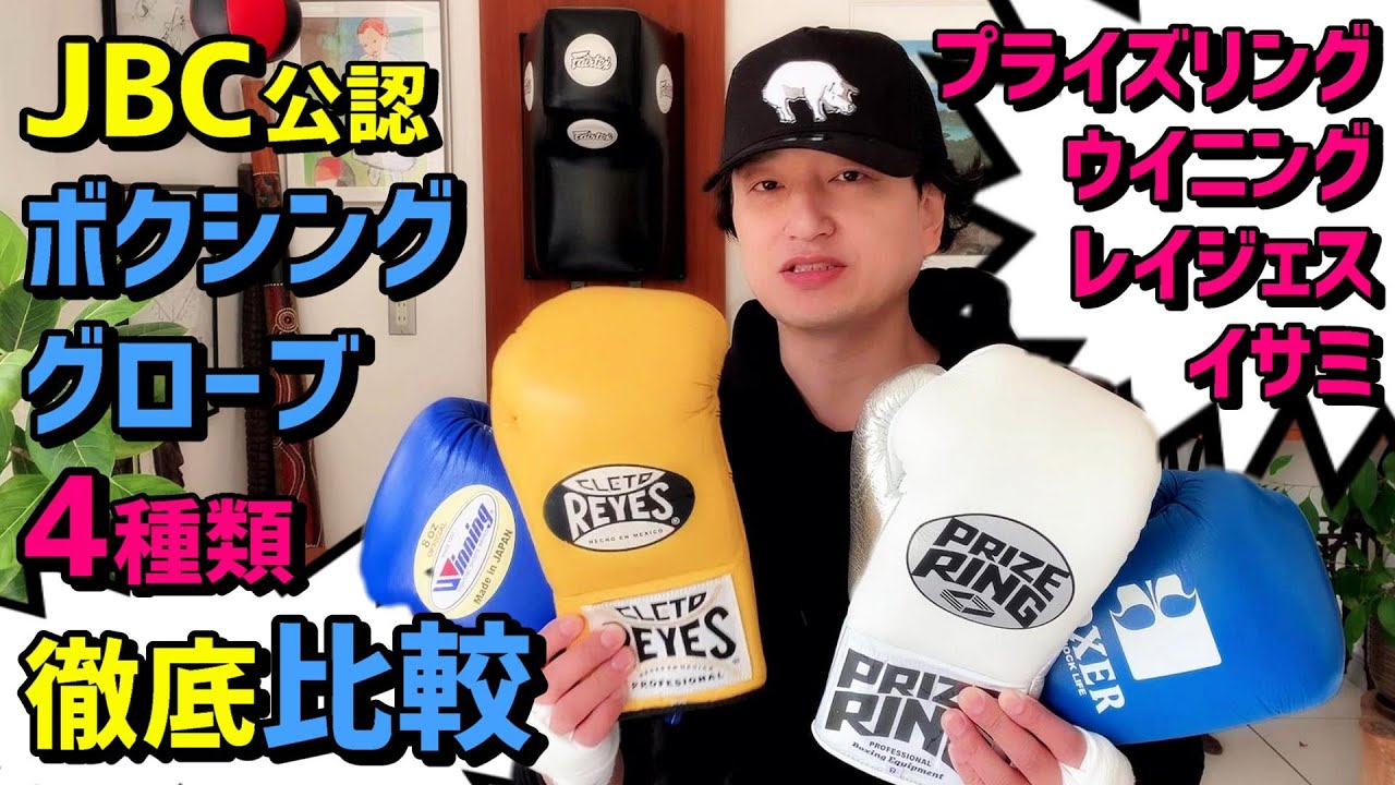 with English lines】Compareing Fight Gloves from 4 Brands