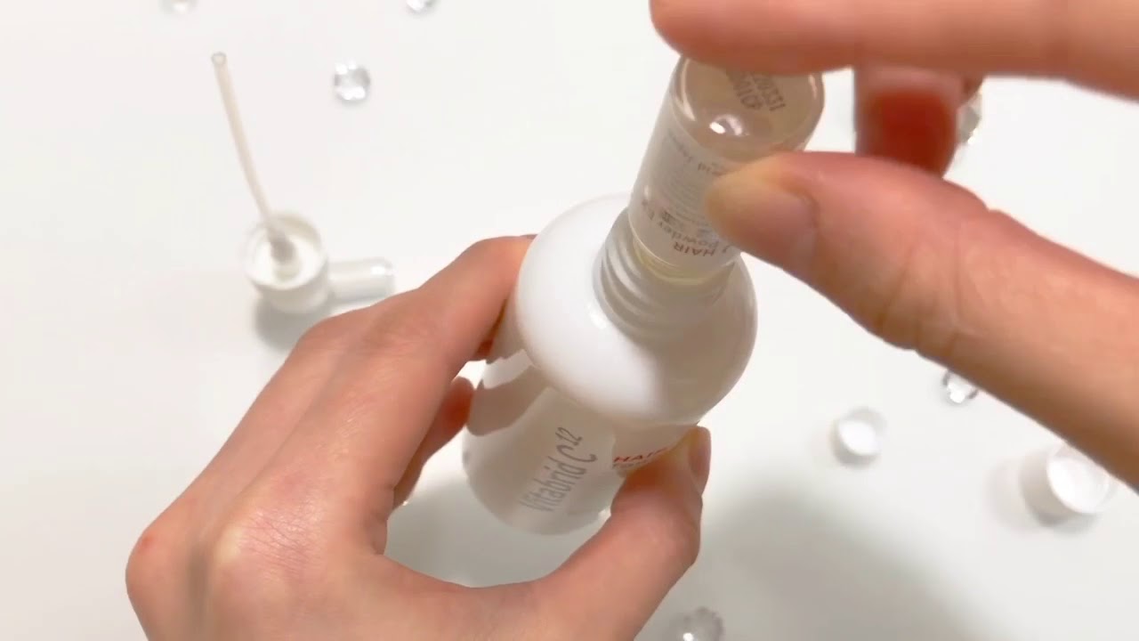 ビタブリッドジャパン ビタブリッドCヘアートニックセットEX - YouTube