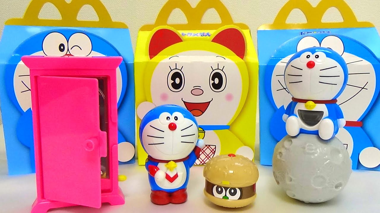 ハッピーセット『ドラえもん』H27 .3 .13(金)〜 - YouTube