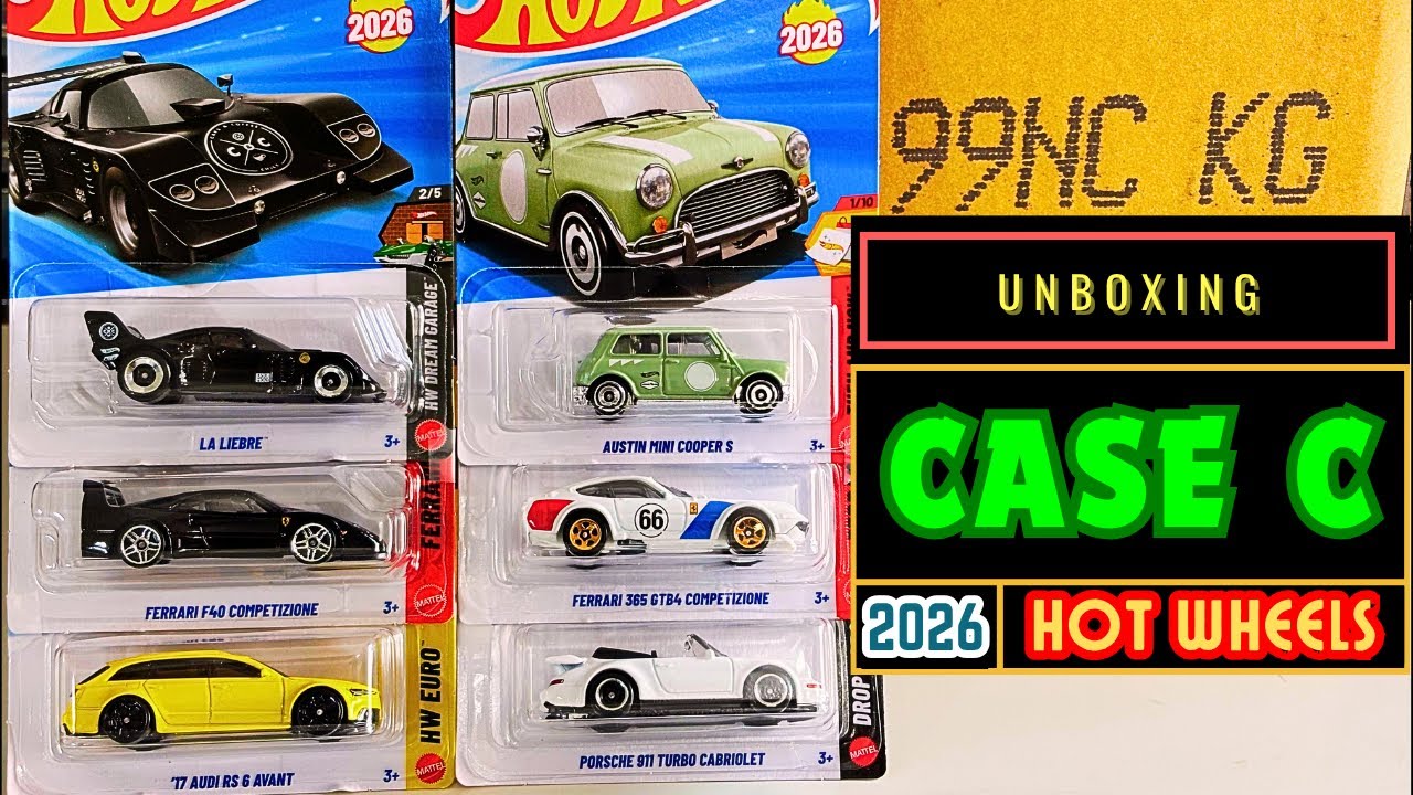 Unboxing - Hot Wheels 2026 Case C - YouTube