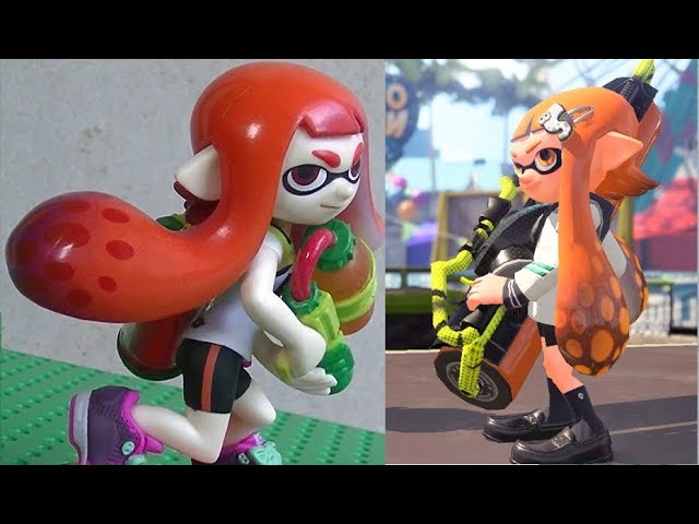 アミーボ - ガール (オレンジ) - スプラトゥーン Amiibo - Girl