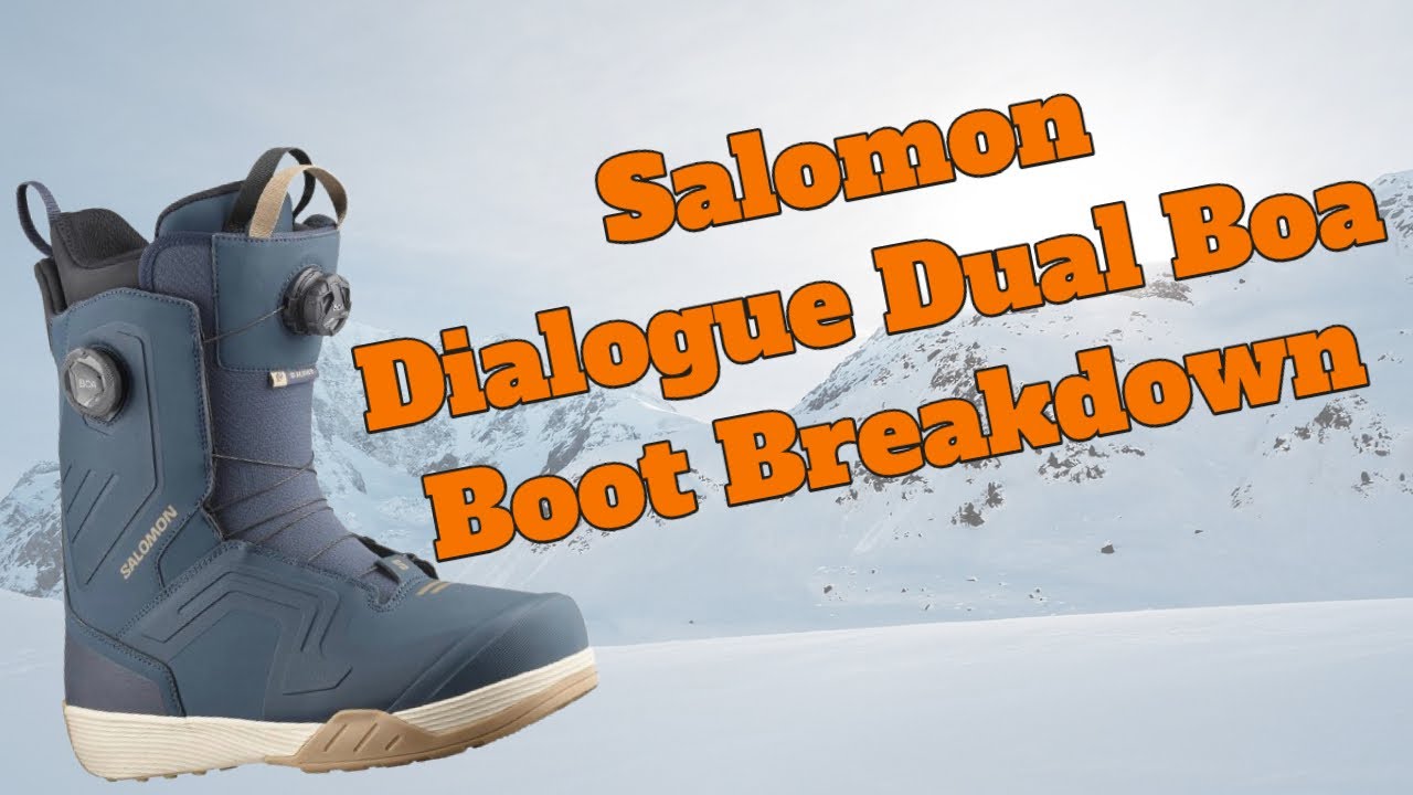 The Salomon Dialogue Double Boa Boot Breakdown - YouTube