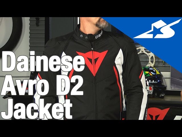 Dainese Avro D2 Tex Jacket | Motorcycle Superstore - YouTube