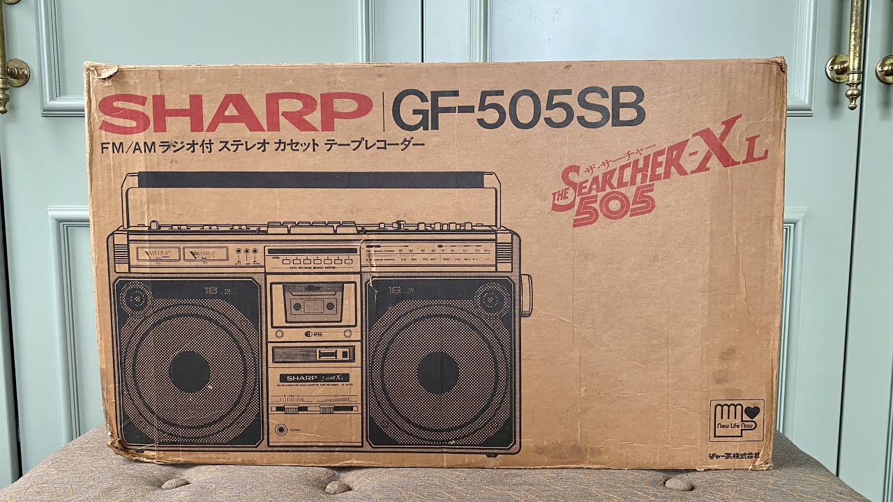 内臓Bluetooth変更可能シャープ SHARPラジカセ GF-505SB 【公式通販】