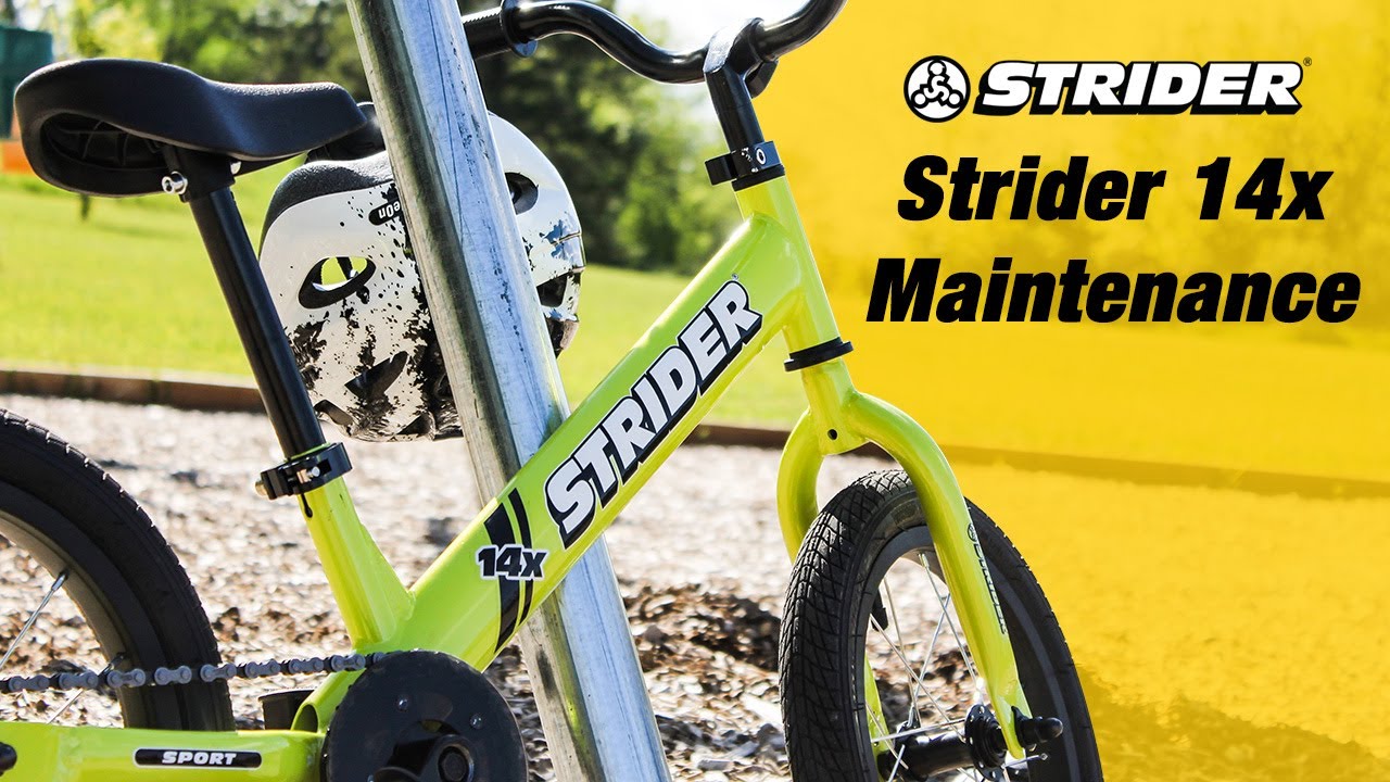 The Strider 14x - Maintenance - YouTube