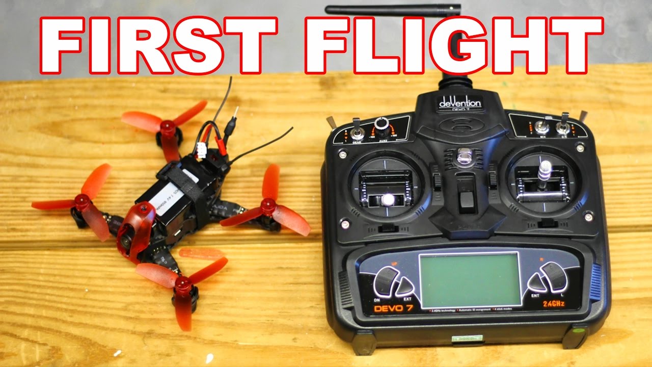 Walkera Rodeo 110 FPV Racer Drone - First Flight - TheRcSaylors