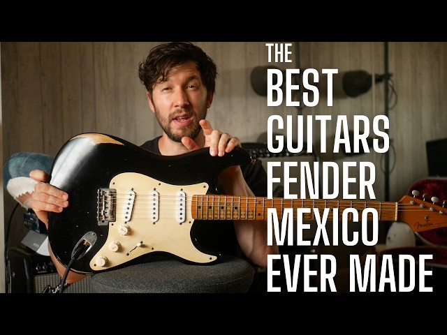 The Best Guitars Fender Mexico Ever Made - Road Worn 50s Strat