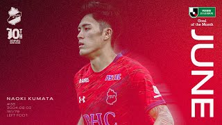 GOAL OF TNE MONTH】6月度「2025 明治安田Jリーグ月間ベストゴール