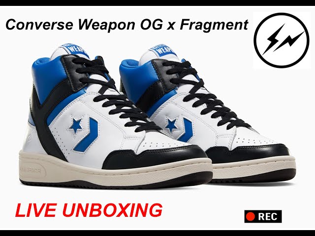 Unleashing the Weapon: Converse x Fragment UNBOXING! - YouTube