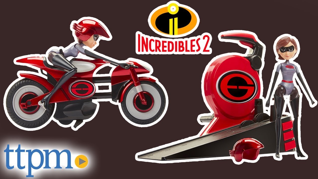 The Incredibles 2 Stretching & Speeding Elasticycle from Jakks