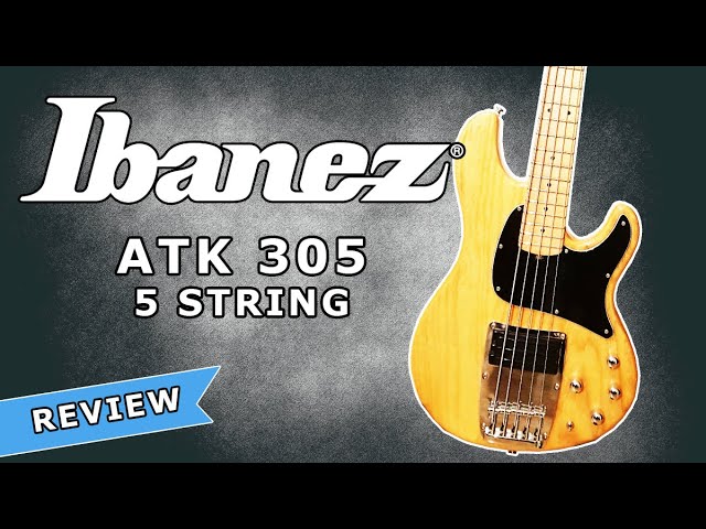 The Stingray Killer?! - Ibanez ATK 305 Review - YouTube