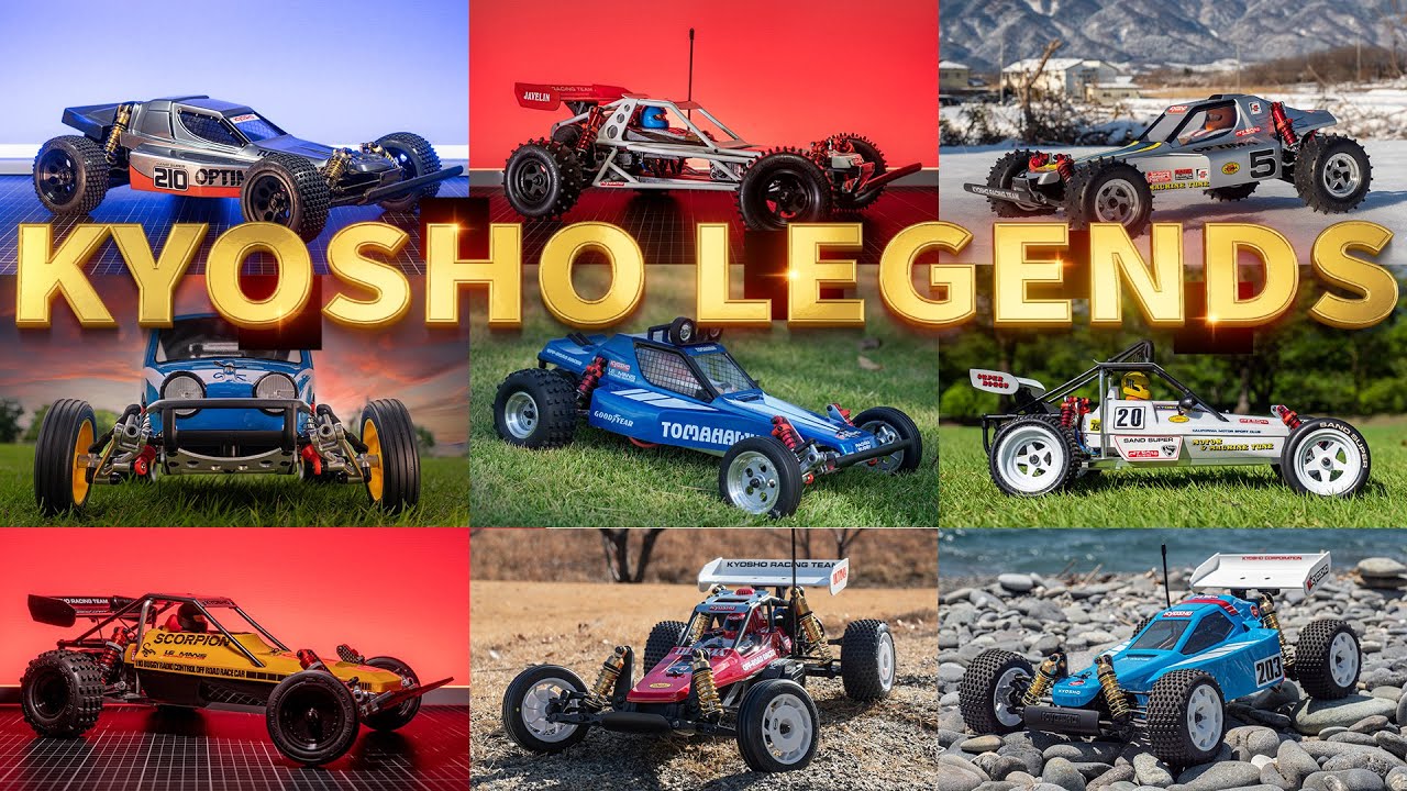 Kyosho Legendary Series - A Tribute. Featuring ALL NINE RC Off