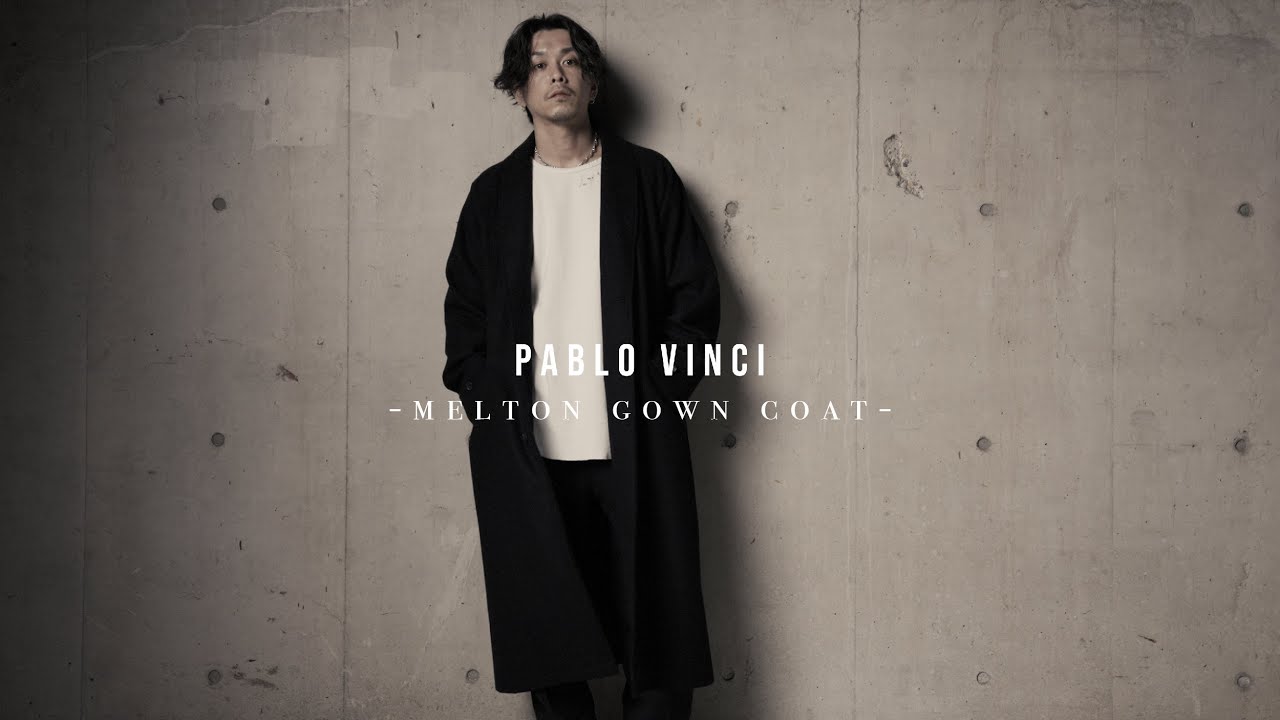 PABLO VINCI] The long-awaited thick Melton coat. - YouTube