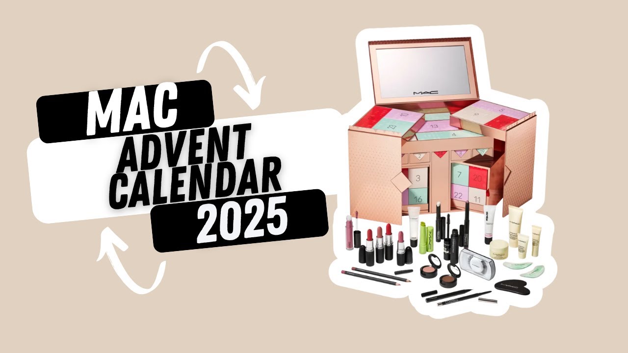 MAC Advent Calendar 2025 - Full reveal #beautycalendars - YouTube
