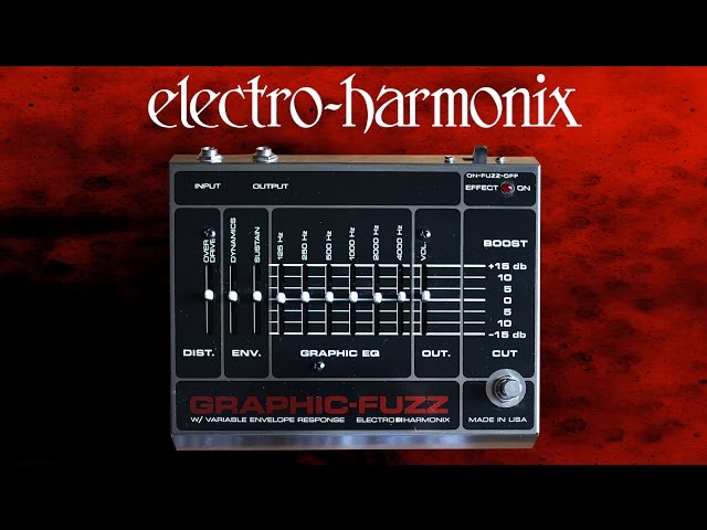 Electro Harmonix Graphic Fuzz Pedal Demo - YouTube