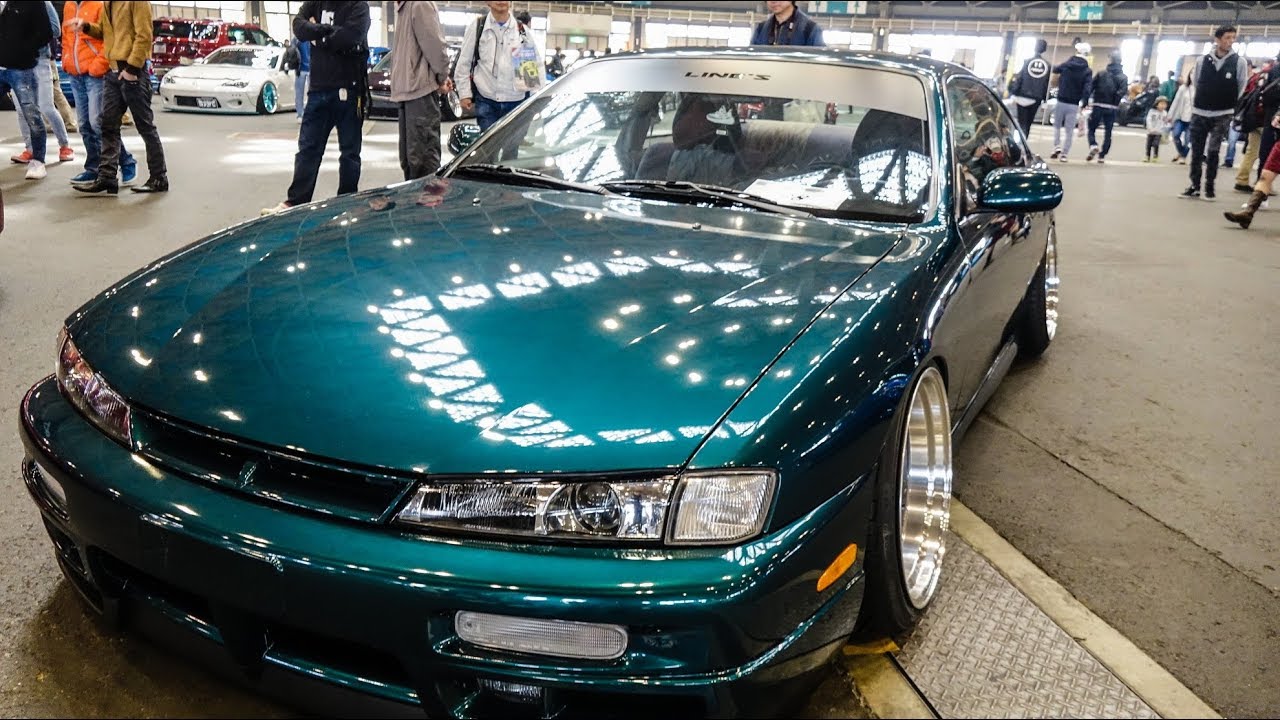 4K)NISSAN 240SX modified 日産ツーフォーティーエスエックス - NAGOYA