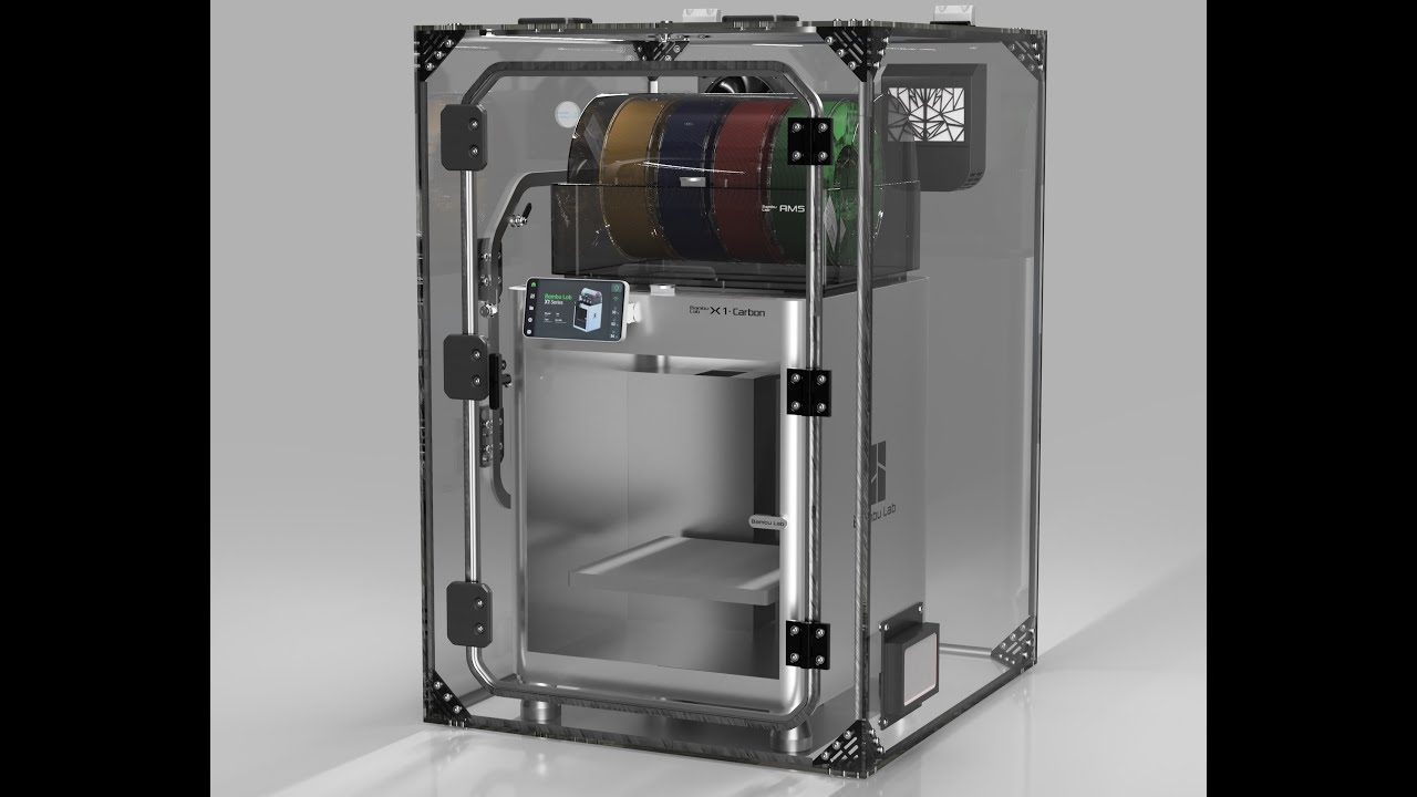 Clearview Core XY workSafe enclosure - Bambu X1C, P1S, H2D