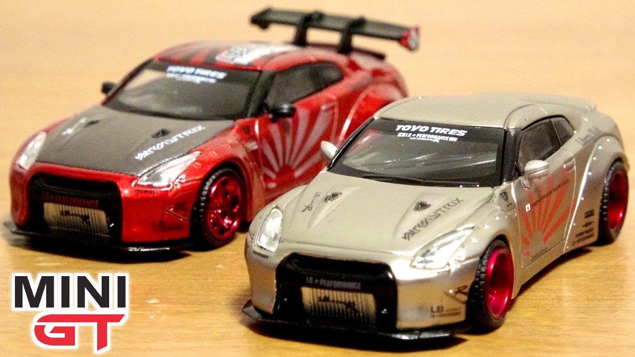 ギラギラはテンション上がるー☆リバティウォーク MINI GT GT-R