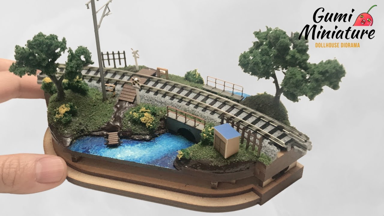 KATOのジオラマくんを作る【KATO Mini Diorama Kit DIORAMA-KUN