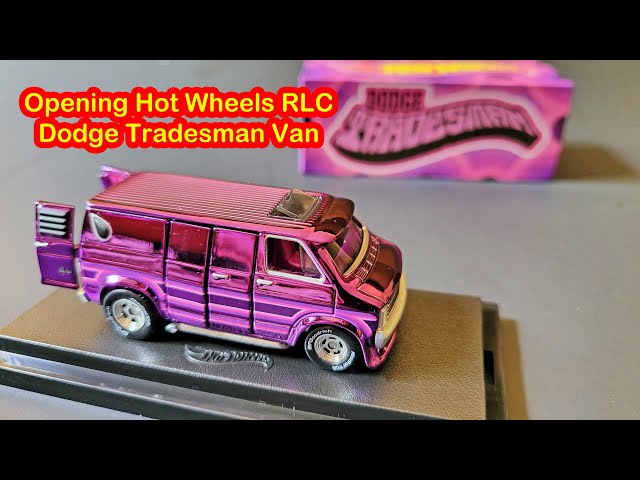 Opening Hot Wheels RLC Dodge Tradesman Red Line Club - YouTube
