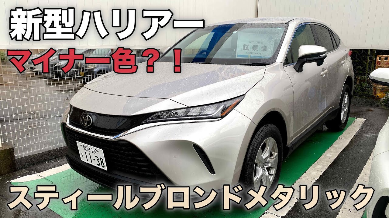 1⁄18 トヨタ 80ハリアー 1/18 トヨタ ハリアー スティールブロンド