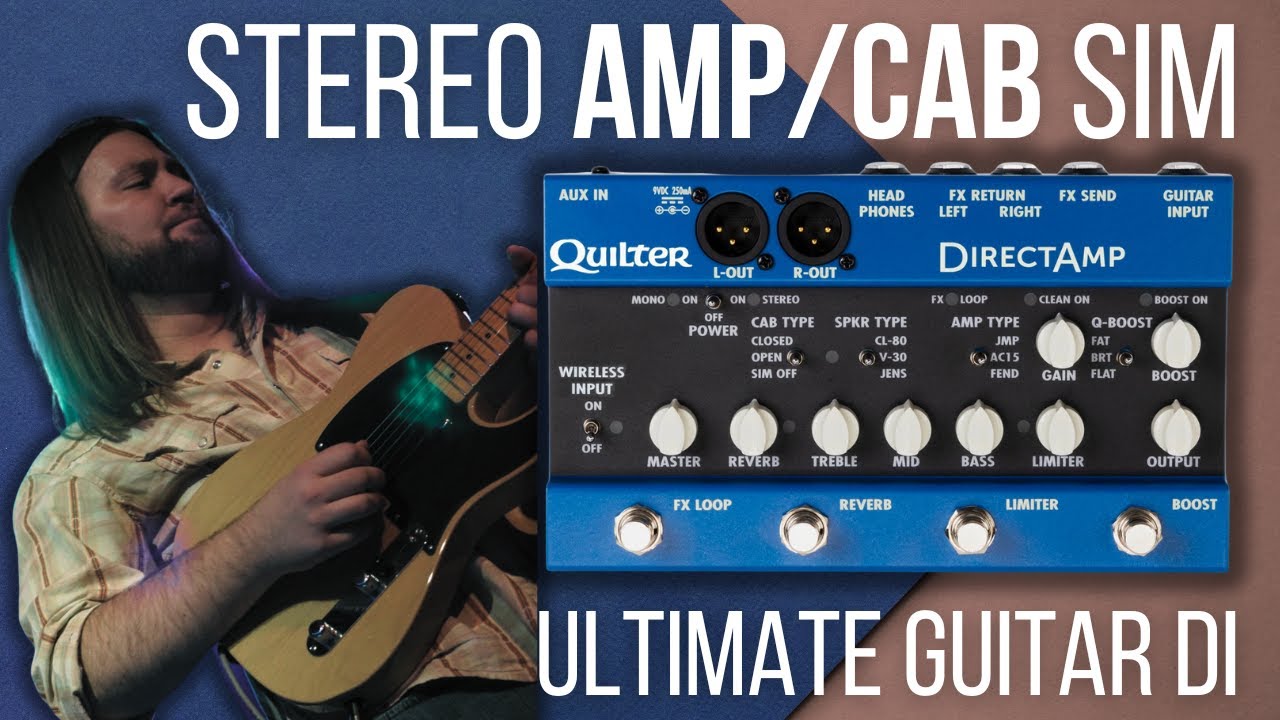 Quilter Direct Amp: The Tones of the ULTIMATE Guitar DI - YouTube