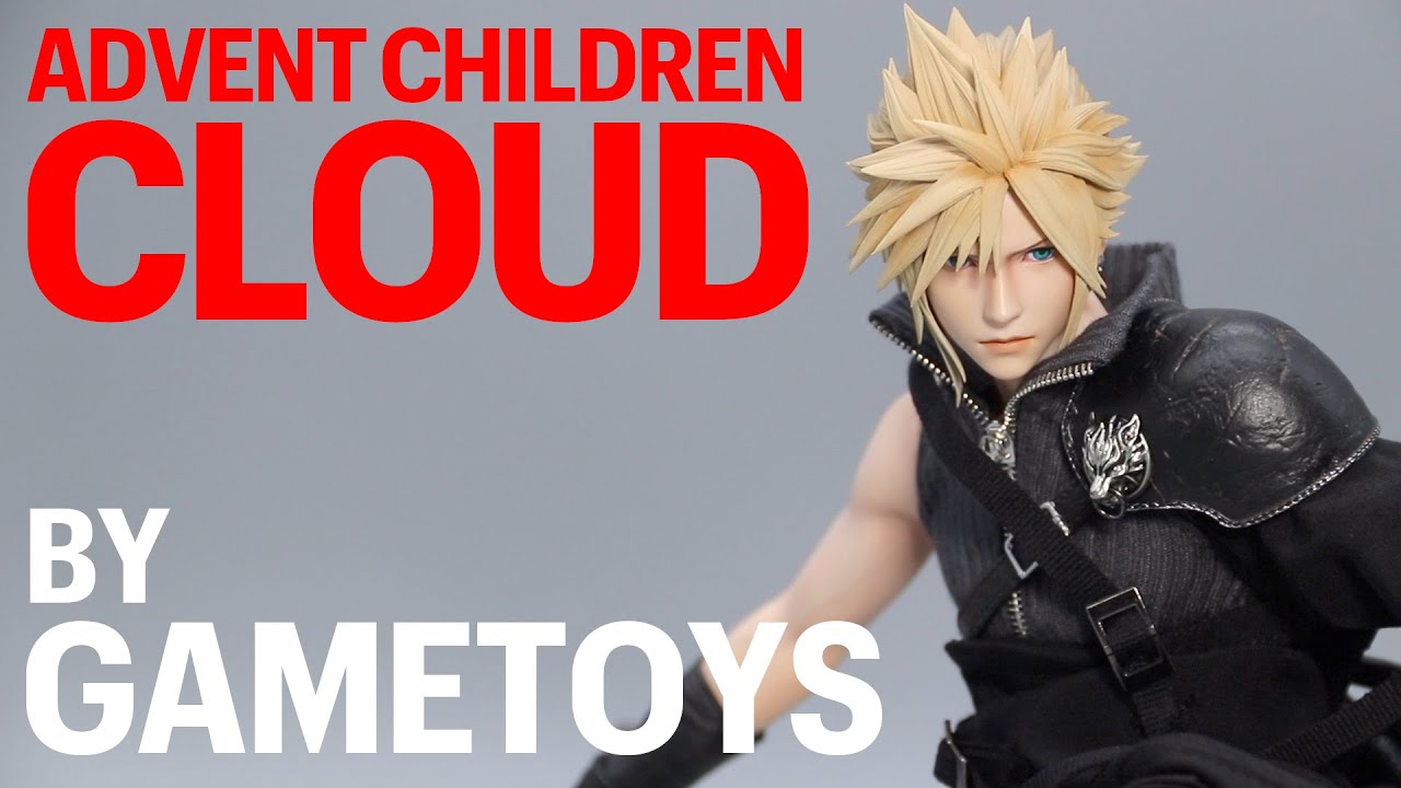 GameToys Cloud Strife Advent Children Final Fantasy 7 1/6 Scale
