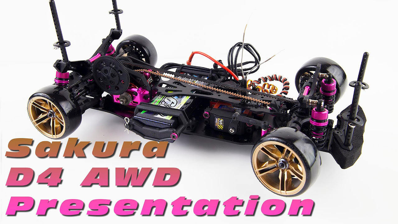 3Racing Sakura D4 AWD Drift Car Presentation! :) - YouTube