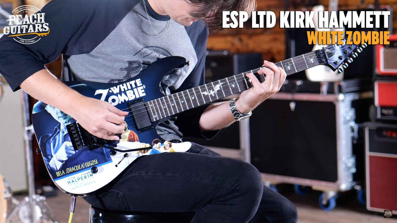 No TalkingJust Tones | ESP LTD Kirk Hammett Signature White
