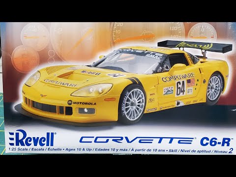 Revell Chevrolet Corvette C6-R full build - Part 1, unboxing - YouTube